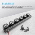 thumbnail image 4 of Kit de Barra Luz Coche RC 6 LED Luces Techo Carcasa Cuerpo para 1/10 Accesorios CamióN Crawler, 4 of 5