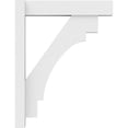 thumbnail image 3 of Ekena Millwork 5"W x 20"D x 26"H Merced Architectural Grade PVC Outlooker with Block Ends, 3 of 8