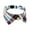 B, variant on Gardjoe British Plaid Bow Tie Cat Collar with Gentleman Tuxedo Design and Jingle Bell for Small Cats Formal Dress Up Photo Prop