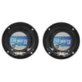 thumbnail image 5 of (4) Rockville MS40B Chrome 4" 200 Watt Marine Wakeboard Tower Boat Speakers, 5 of 14