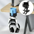 thumbnail image 4 of 3-in-1 Headphone Hanger Game Controller Stand with Cup Holder Strong Load-bearing Easy to Install Desktop Organizer Game Controller Holder, 4 of 8