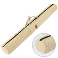 thumbnail image 2 of WeDecorBay Lightweight Canvas Fishing Rod Bag Large Capacity Umbrella Compartment External Pocket Durable Oxford Cloth Fishing Gear Storage Ideal for Outdoor Activities Hiking Camping Beige,Free Size, 2 of 7