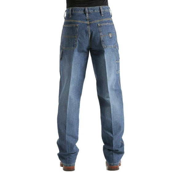 Cinch Western Denim Jeans Mens Blue Label Relax 38 x 30 Med MB90434002