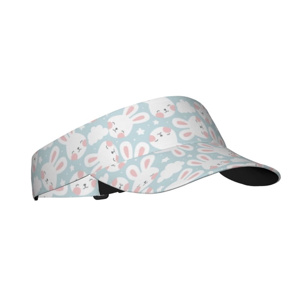 Balery Rabbit And Star Gorra deportiva con visera ajustable para mujer y hombre (talla única)