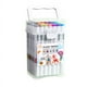 thumbnail image 2 of Marcador acrílico de oficina y papelería para estudiantes, niños, gran capacidad, lavable, no permeable, acuarela, arte, 24 colores apilables, 240 ml., 2 of 9