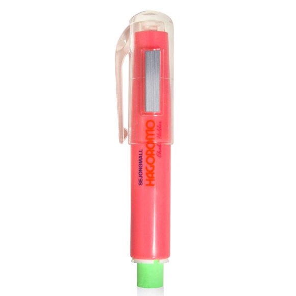 Hagoromo Chalk Holder with Magnet Attached [Green Body & Chalk]