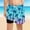 Purple, variant on Boys Swim Trunks with Compression Liner Summer Beach Hawaiian Tropical Printed Drawstring Comfy Quick Dry Bathing Shorts