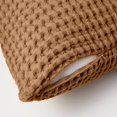 thumbnail image 3 of Waffle Body Pillow Cover Warm Brown, 3 of 4