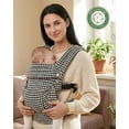 thumbnail image 6 of Baby Dwelling Boundless Breathable Hip Seat Baby Carriers for Infant, White, 6 of 8