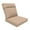 Beige, variant on Covers & all CoverRite High Back Chair Cushion Foam Seat and Polyfill Back UV Proof Chair Cushions