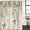 SpringGreen Beige, variant on Watercolor Floral Shower Curtain Set - 72" x 78" Washable Bathtub Curtain with 12 Hooks, Spring Flowers Birds Plants Gray Plaid Waterproof Fabric Stall Shower Curtains for Bathroom/Bathtub Décor
