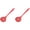 Red, variant on Silicone Slotted Spoons for Cooking, Large Kitchen Spoons for Mixing Serving and Stirring, Non Stick Skimmer Utensil with Ergonomic Handle, Heatproof Slotted Spoon for Straining and Scooping