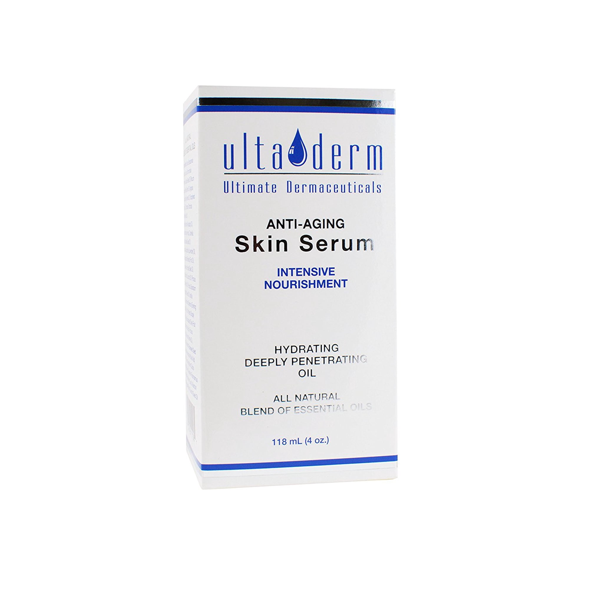 Ulta-Derm Anti-Aging Serum Intensive Nourishment All Natural Essential Oils 4 oz