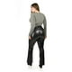 thumbnail image 3 of Pantalon flare tipo vinipiel Roman Fashion / Tallas Extras, 079 (Negro) negro 36, 3 of 6