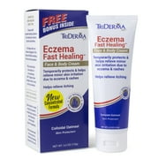 TriDerma MD Eczema Fast Healing Face and Body Lotion with Bonus Tube, 4.2 oz