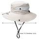 thumbnail image 2 of Sombreros para el sol para mujer con protección UV, plegables, con orificio para cola de caballo, 2 of 4