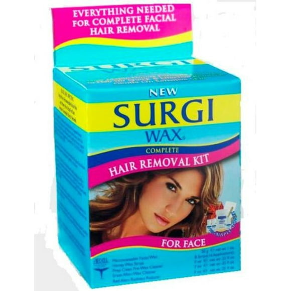 Surgi-Wax Kit Complet d'Épilation pour le Visage Boîtes de 1.2 Onces (Lot de 3)