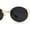 Gold / Black, variant on Dragon Emblem Arm Metal Oval OG Sunglasses Gold Pink