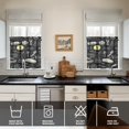 thumbnail image 5 of Kitchen Food Cooking Chef Kitchen Curtains and Valances Set - 3 Piece Kitchen Curtains Sets with Valance for Windows Rod Pocket Machine Washable Kitchen Decor Decorations (54"x18"+2x27.5"x24"), 5 of 6