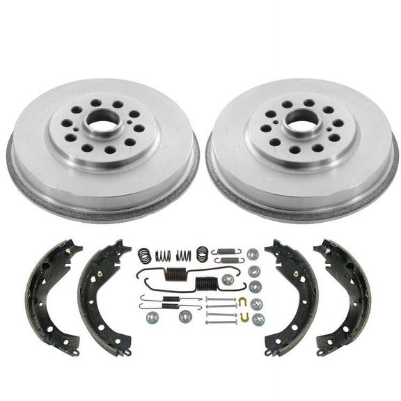 03-06 All Wheel Drive Vibe & Matrix AWD Rear Brake Drums Brake Shoes Springs 4pc