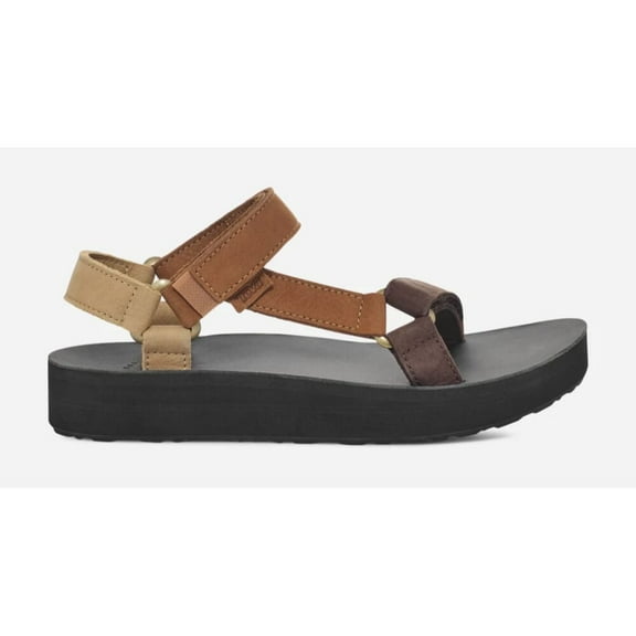 Teva Midform Universal Sandal Black/Brown 1102435/NLMT Women's Size 9 Medium