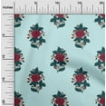 thumbnail image 1 of oneOone Cotton Silk Fabric Leaves & Floral Block Print Fabric By Yard 42 Inch Wide, 1 of 4
