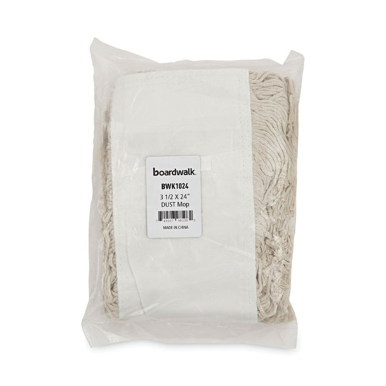 Mop Head, Dust, Cotton, 24 x 3, White Mop Head, Dust, Cotton, 24 x 3, White