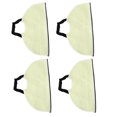 thumbnail image 1 of Almohadillas De Fregona Para Robot Aspirador, Almohadillas De Repuesto Para Fregona Reutilizables, 4 Piezas De Microfibra De Fuerte Absorción De Agua Para Shark RV2610WA, 1 of 7