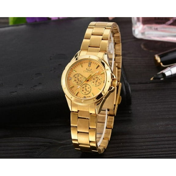Chenxi Brand Quartz Watch Lover Top Luxury Gold Watches Men Clock Steel Women Wristwatch Couple Quartz-watches Relogio Masculino - Couple Watches