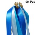 thumbnail image 1 of Bangcool 50PCS Ribbon Wands Decorative Colorful Ribbon Sticks Wedding Party Favors, 1 of 2