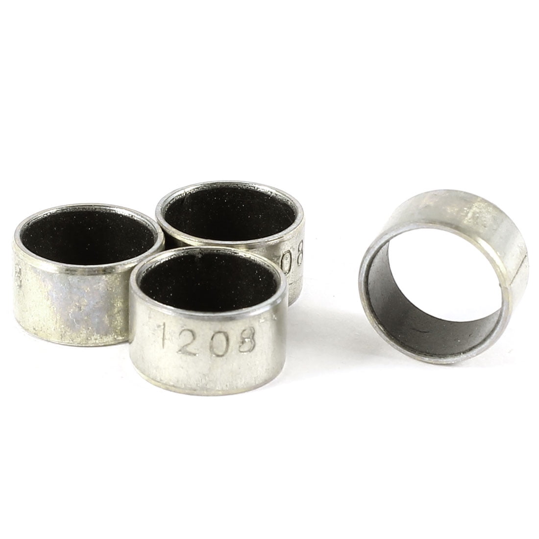 4 Pcs 8mm Height x 14mm OD x 12mm ID Self Lubricating Metal Plain