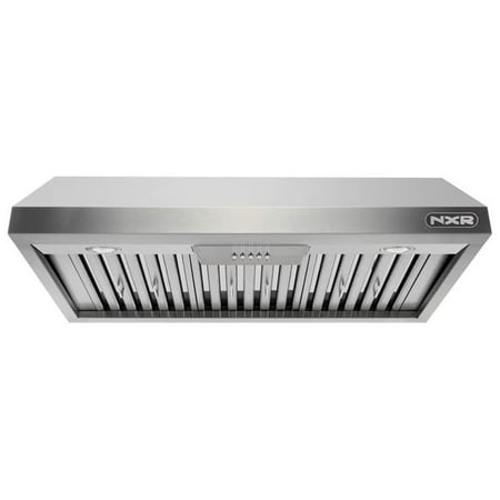 NXR EH Series Professional 36  Under Cabinet Range Hood  Stainless Steel