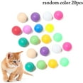 thumbnail image 2 of 20PCS Cat Ball Toy Interactive Solid Color Funny Plastic Cat Ball Pet Play Ball, 2 of 10