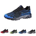 thumbnail image 2 of XIMIN Men's Mesh Slip-On Walking Safety Shoes Lightweight Training Workout Athletic Gym Footwear Warehouse Industry Work Sneakers Platform Tennis Running Sneakers, 2 of 8