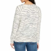 Buffalo David Bitton Women’s Ultra Soft Animal Print Cozy Pullover Top