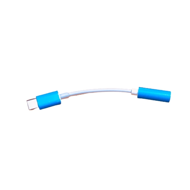 Seitruly Convertidor de adaptador de auriculares, Cable de Audio, accesorios de altavoz estéreo de bolsillo prácticos, accesorios electrónicos de Cable Teléfono y Comunicación