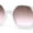 White - Brown Pink, variant on Womens Oversized Mod Butterfly Designer Fashion Plastic Sunglasses Black - Smoke