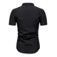 thumbnail image 4 of Camisa Cuello Mao Manga Corta Hombre Vestir Caballero, 4 of 8