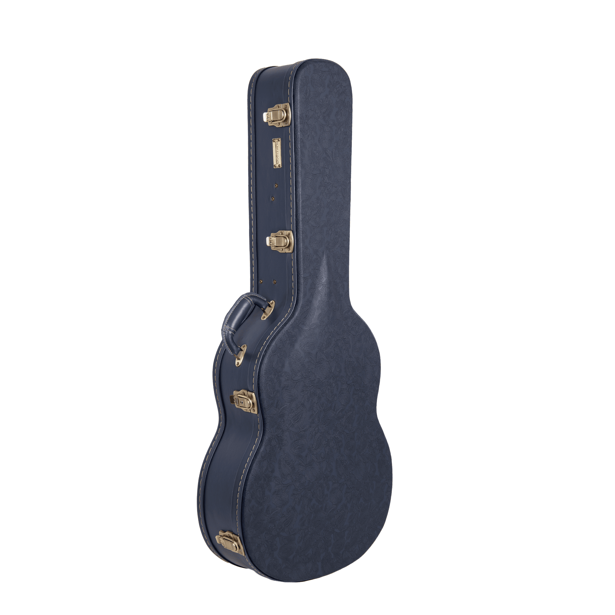 Crossrock Wooden For 4/4 Classical Guitars Mink Imitation Fleece-Ocean Blue
