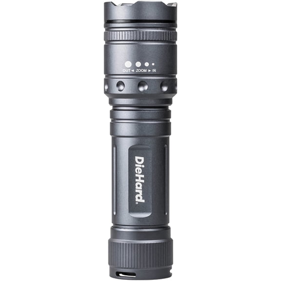 DieHard 1,700-Lumen Twist Focus Flashlight