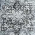 thumbnail image 6 of SAFAVIEH Arizona Tristen Medallion Machine Washable Runner Rug, Ivory/Blue, 2'6" x 8', 6 of 10