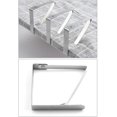 thumbnail image 5 of Dww-8cm X 10 Pcs Pinces Nappe Ensemble de 10 Acier Inoxydable Pinces à Nappe Anti-glissant, 5 of 5