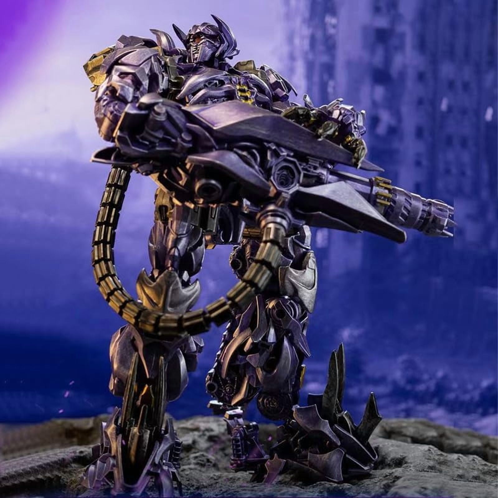 Shockwave Figure Transform Shape Standing Shockwave Action Figures 20cm/7.9inch PVC Characters Handicrafts Souvenirs for Anime Fans Gifts