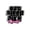 Black, variant on Ride Sleep Eat Design PET Stickers Motorcycle Bicycles Decals, Long-Lasting Mudguard & Seatpost Accessories
