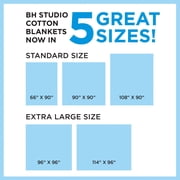 BrylaneHome BH Studio Extra Large Cotton Blanket