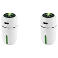 thumbnail image 1 of Xingzhi USB Mini Air Humidifier with LED Car Diffuser Automatic Mist Sprayer Electric Conditioner Cooling Evaporative Purifier White 2Set, 1 of 6