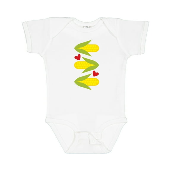 Inktastic Corn Lover Corn on the Cob Boys or Girls Baby Bodysuit