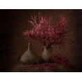 thumbnail image 2 of Perfoncio, Margareth 14x12 Black Ornate Wood Framed with Double Matting Museum Art Print Titled - Purple, 2 of 4