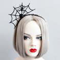 thumbnail image 4 of 2PCS Cosplay uso Halloween decoración estilo horquilla práctica aros para la cabeza para mujer dama uso femenino negro, 4 of 6