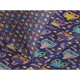 thumbnail image 4 of Ambesonne Owls Quilted Bedspread Set 3 Pcs, Leaves Stars Comic, King Size, Multicolor, 4 of 5